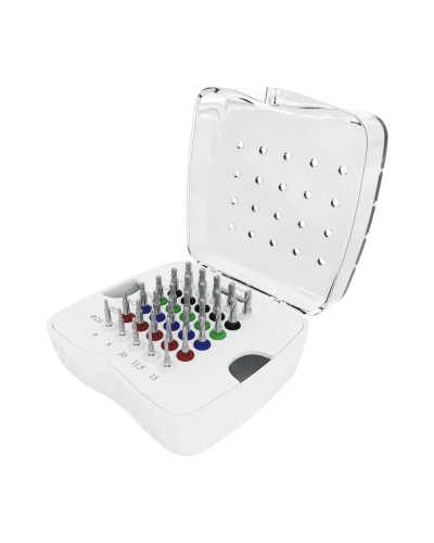 Набір свердел із вбудованим стопором DSI Integral Stopper Drills Kit Silver Drill