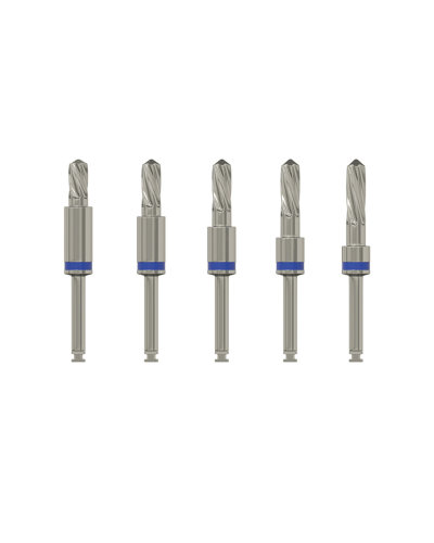 Набір свердел із вбудованим стопором DSI Integral Stopper Drills Kit Silver Drill