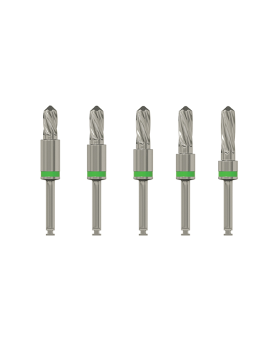 Набір свердел із вбудованим стопором DSI Integral Stopper Drills Kit Silver Drill