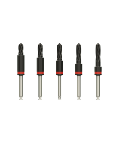 Набір свердел із вбудованим стопором DSI DLC Integral Stopper Drills Kit Набір свердел із вбудованим стопором DSI DLC Integral Stopper Drills Kit