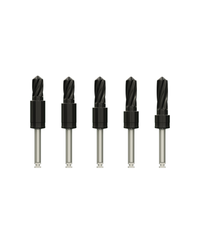 Набір свердел із вбудованим стопором DSI DLC Integral Stopper Drills Kit Набір свердел із вбудованим стопором DSI DLC Integral Stopper Drills Kit